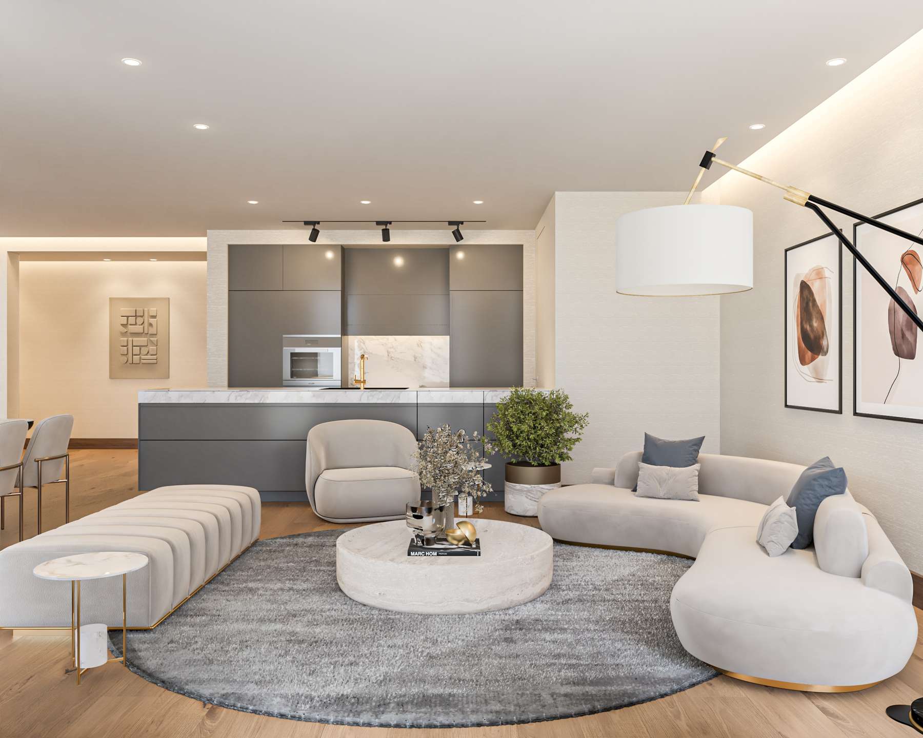 Wohnstyle mit offener Küche