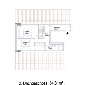 Grundriss DG Wohnung Nr 10 2 Ebene