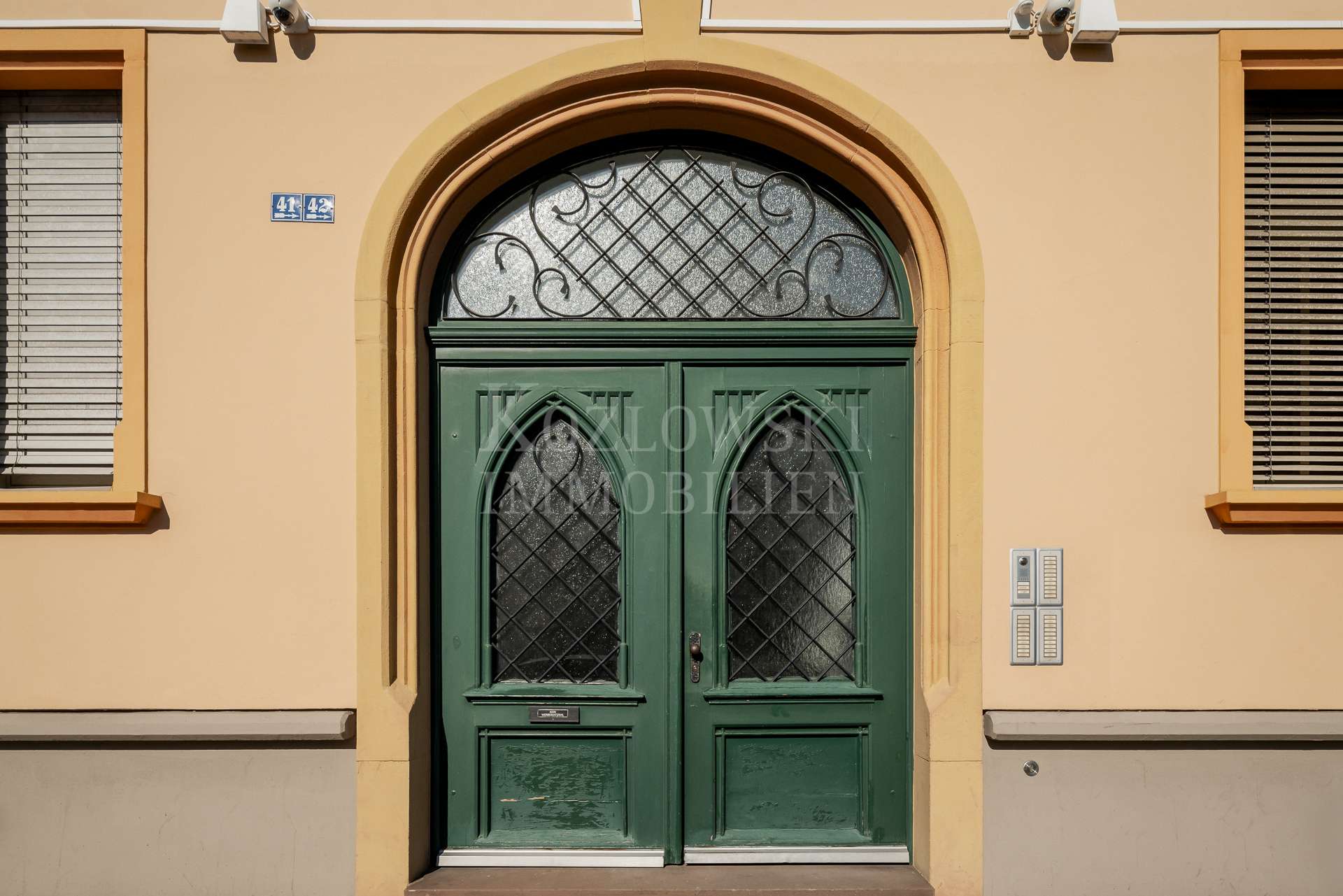 Historische Eingangstür