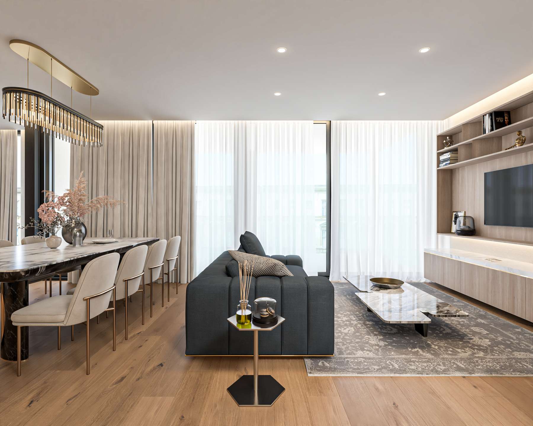 Wohn- und Essbereich