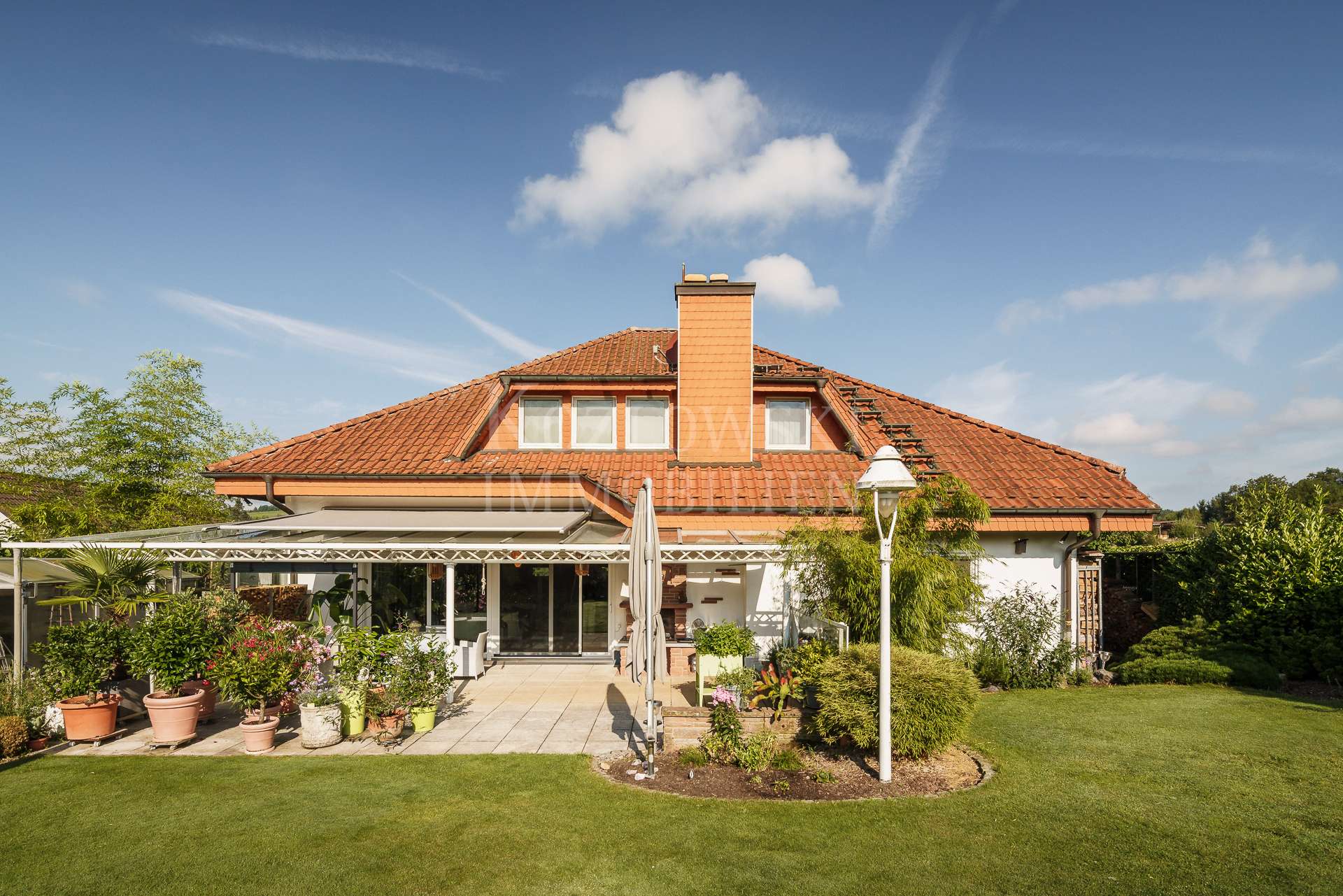 Landhausvilla - Gartenansicht