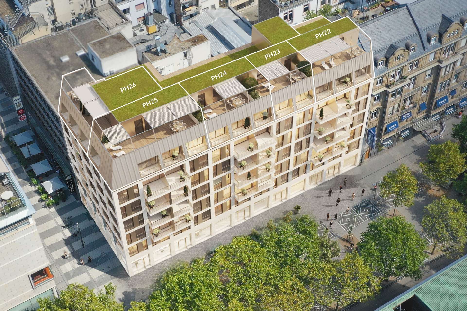 Penthouse-Übersicht