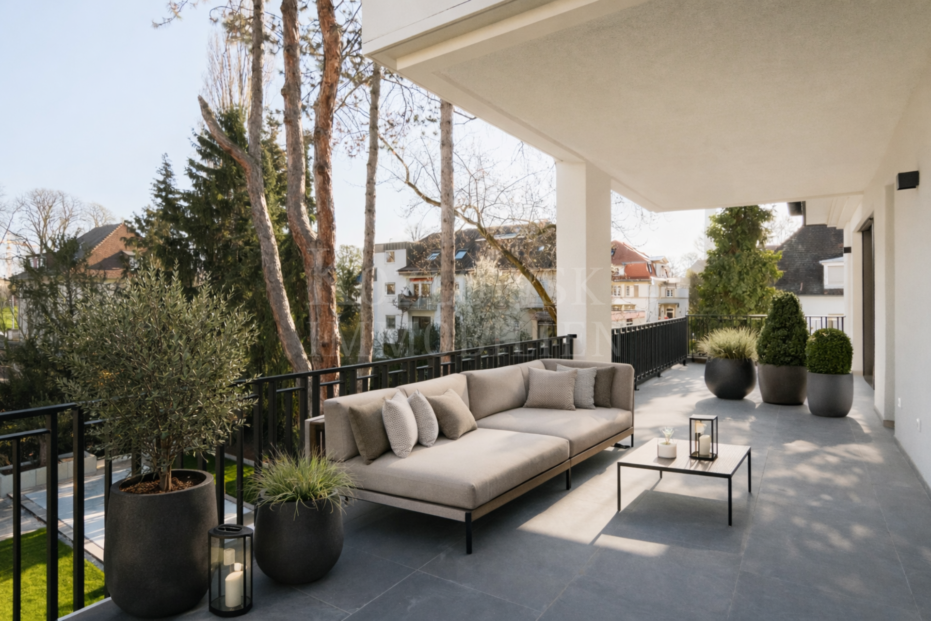 Terrasse - KI-Staging