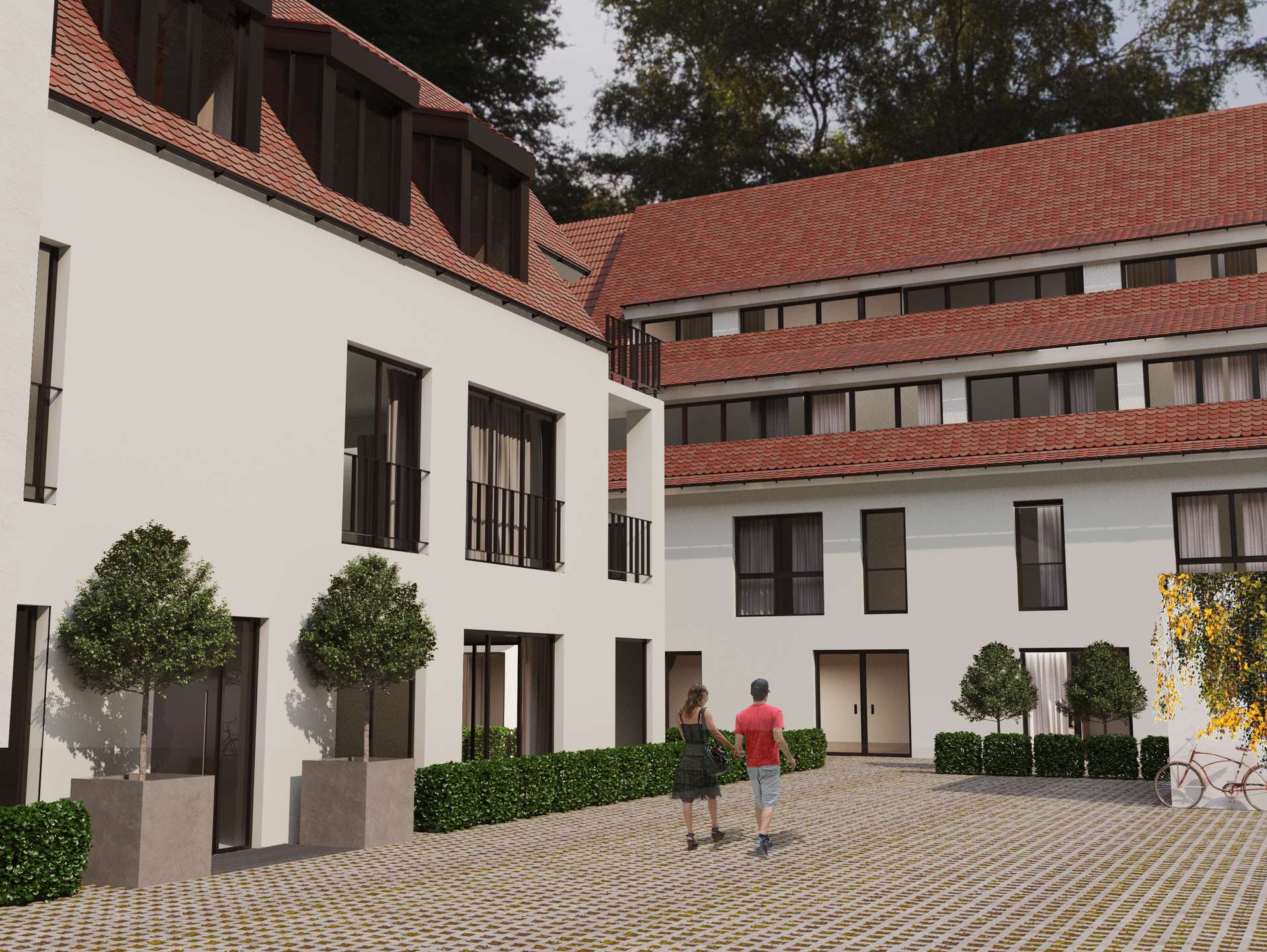 Visualisierung Innenhhof