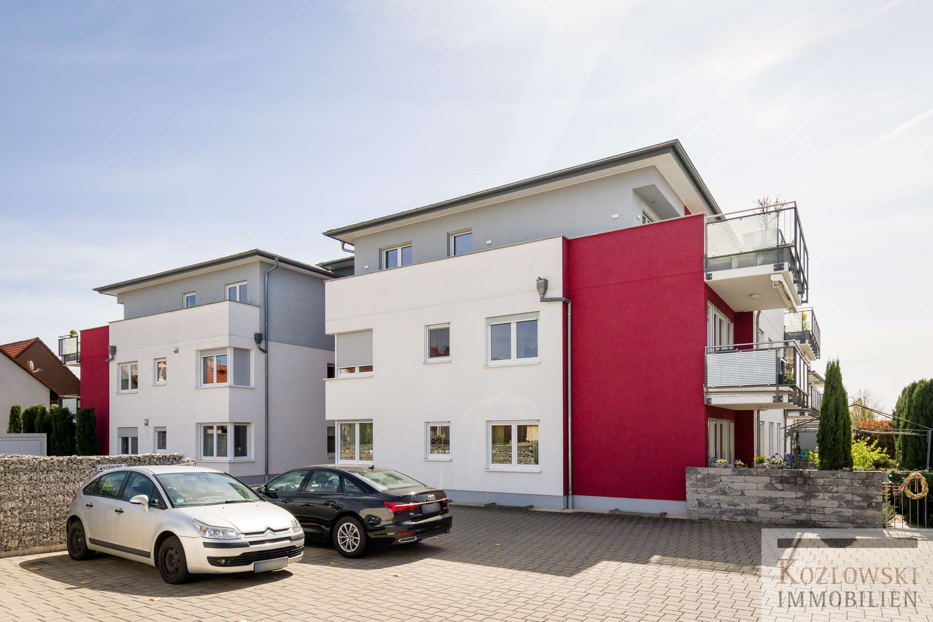 Zwillingshaus in Sonnenlage