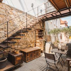 Malerischer Innenhof