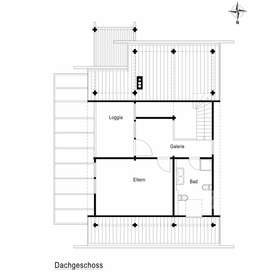 Grundrissplan - Dachgeschoss