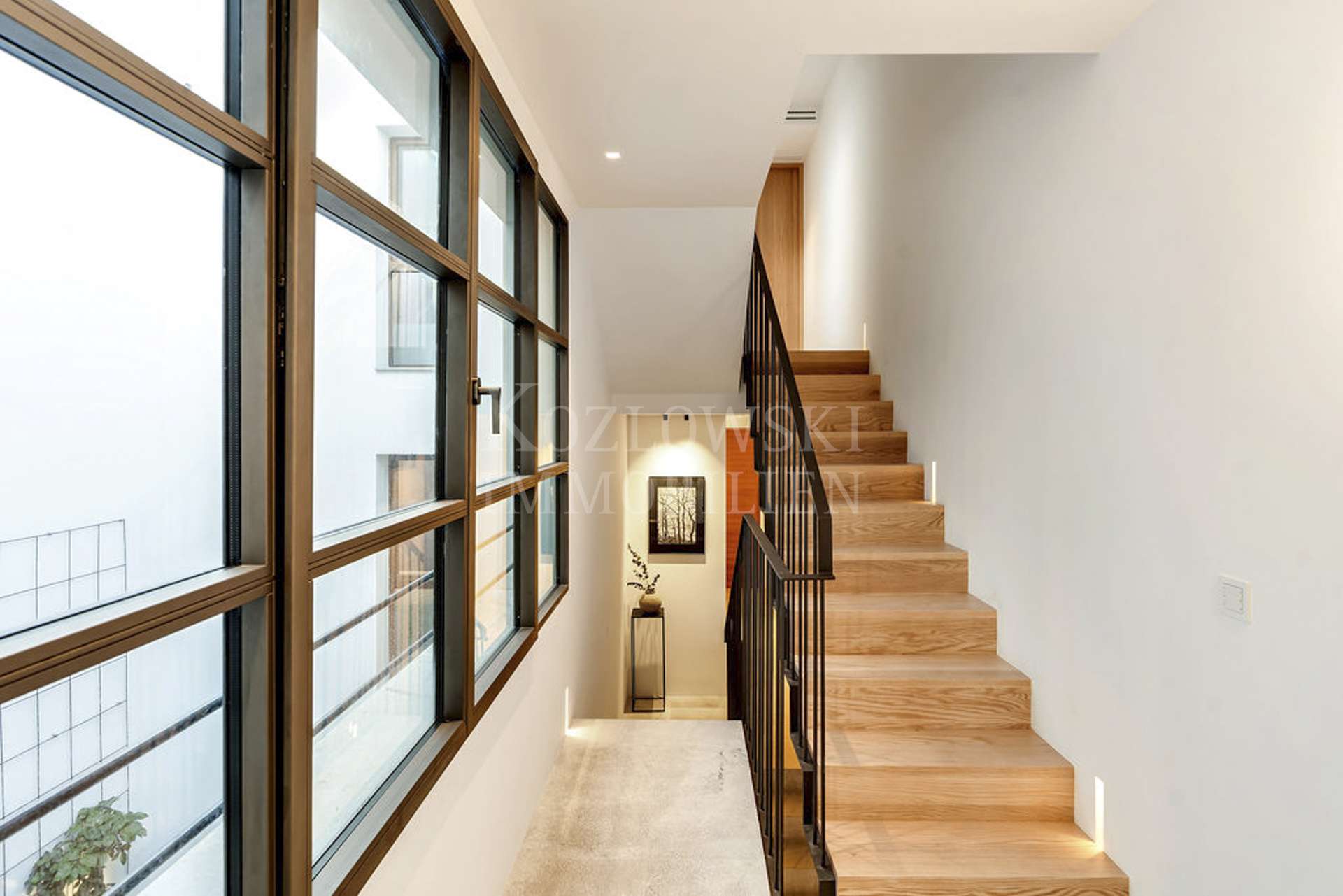 Stilvoller Treppenaufgang