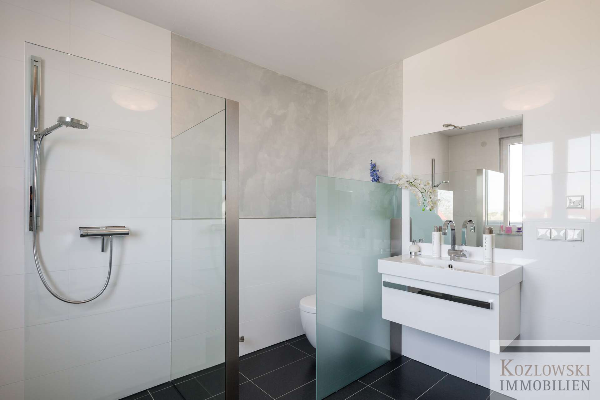 mit Dusche