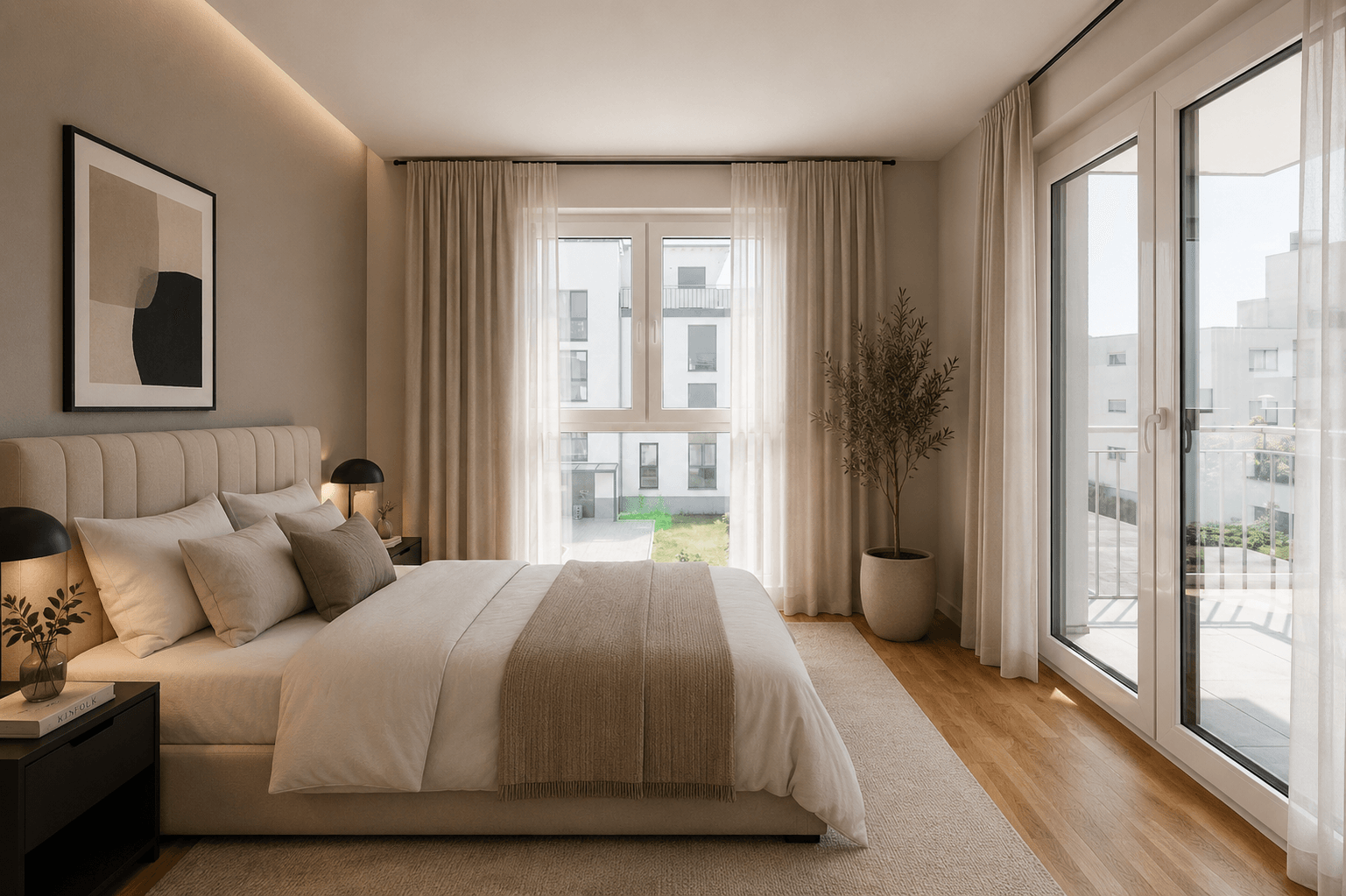 Toplage Nähe Fronhof – Neuwertige 3 ZKB mit EBK, 2 Südbalkonen, Lift und TG! - Photo 3