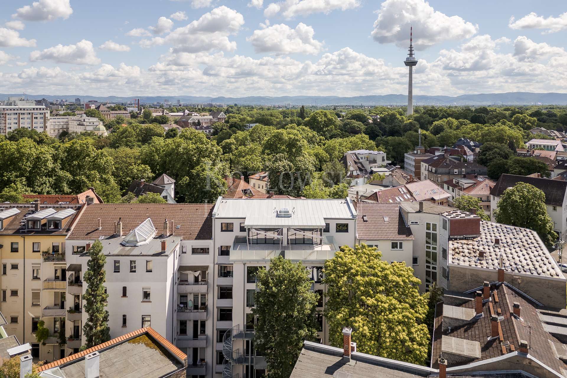 Stadthaus - Rückansicht 