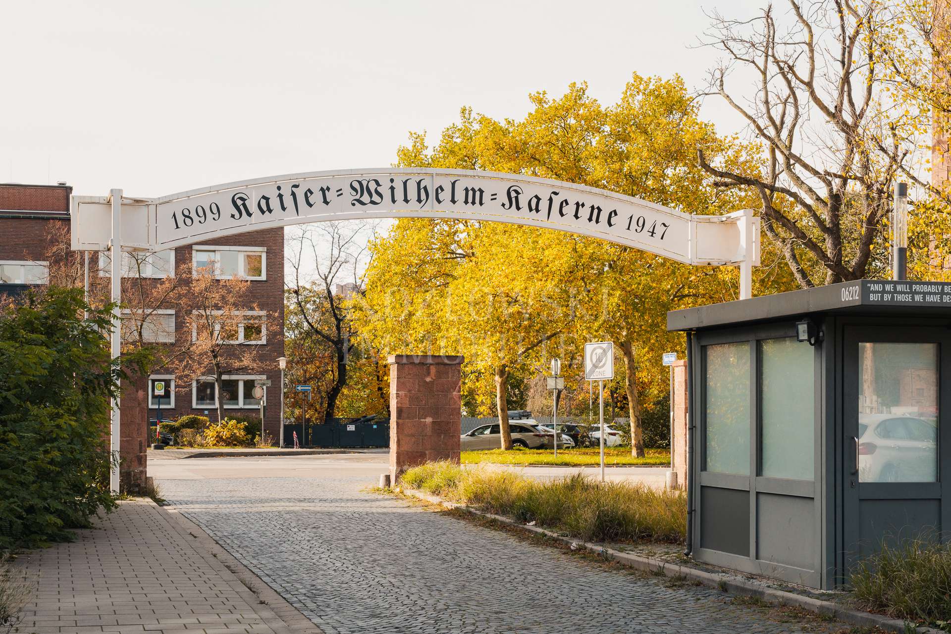 Zufahrt Turley-Areal