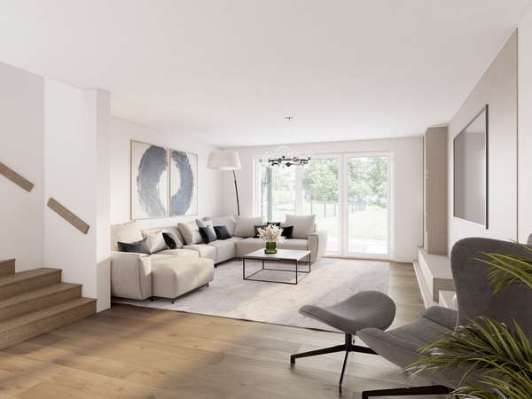 thumbnail von Natur trifft Energieeffizienz – Schicke Neubau-DHH am herrlichen Schlossgarten!