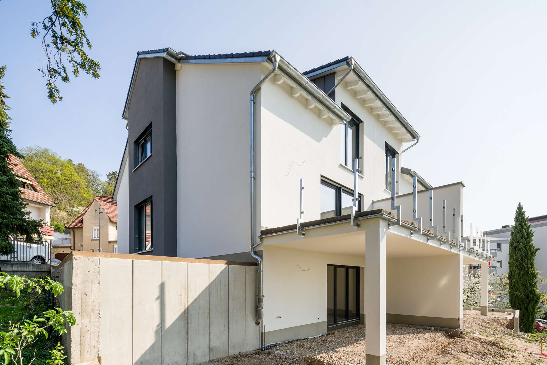 Balkon-Terrassenansicht