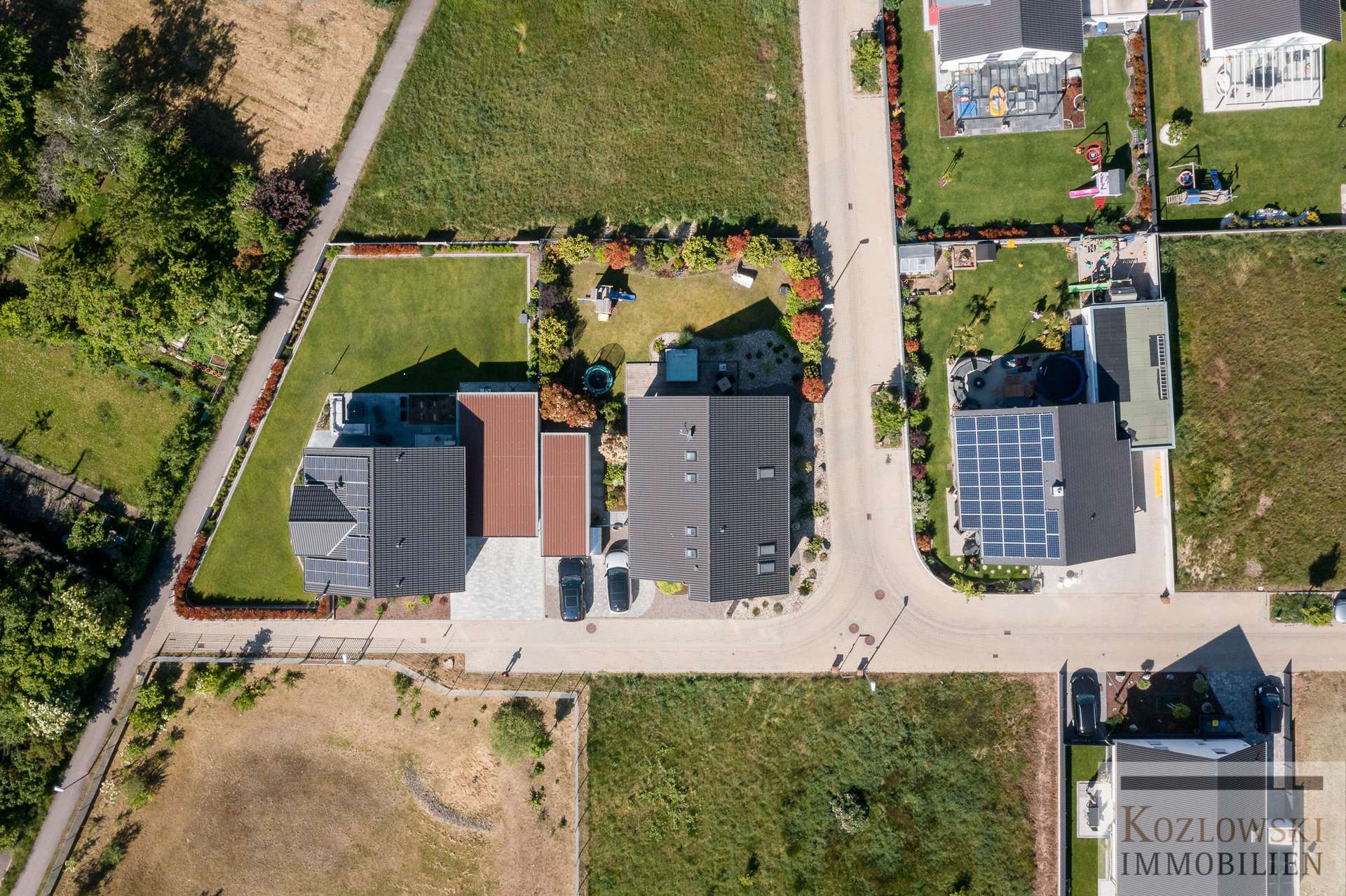 Nachbarschaft von oben