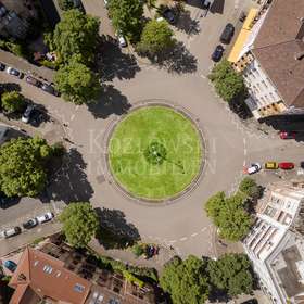 Chalottenplatz von oben